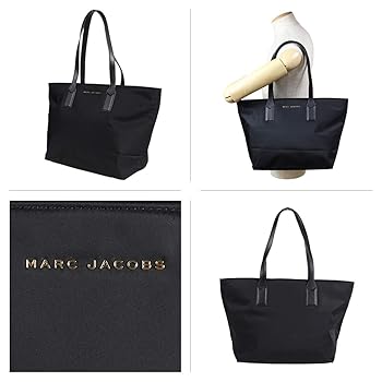 美品 MARC JACOBS ウィングマン ポーチ付き トートバッグ 黒 レザー 美品 MARC JACOBS マークジェイコブス ウィングマン トート